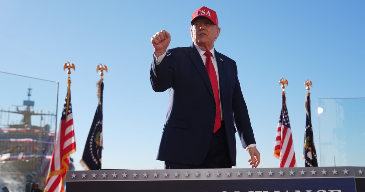 A social media rumor claims President Donald Trump said postal voting is fraudulent only when it does not contain Republican votes (AP Photo/Julia Demaree Nikhinson)
