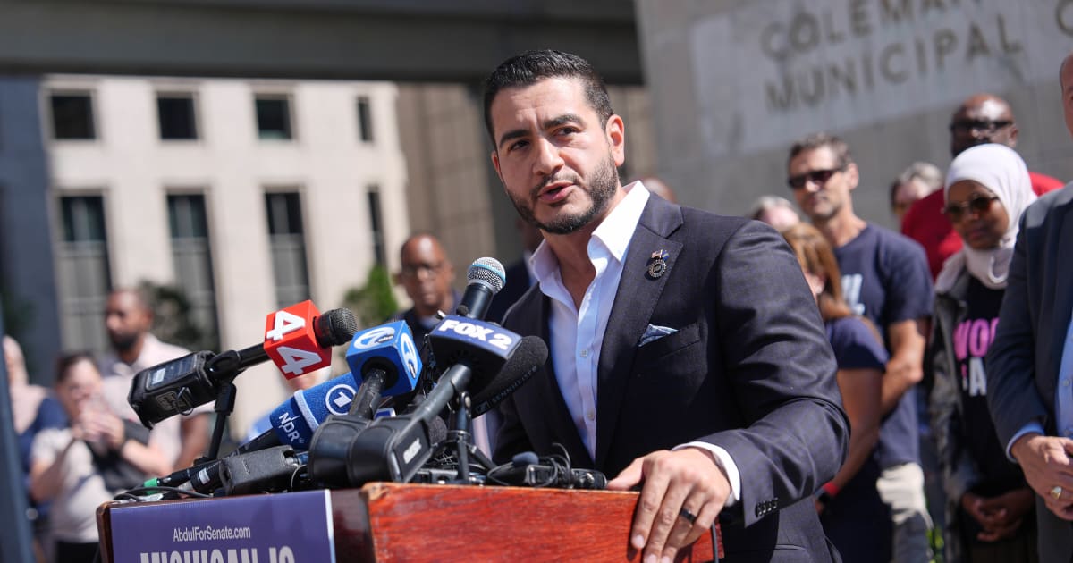 Michigan Senate hopeful Abdul El-Sayed argued that the United States should avoid involvement in the conflict and instead direct public funds toward domestic priorities, including schools, healthcare and childcare (Getty Images)