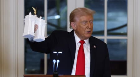 Trump’s proposed triumphal arch faces fresh lawsuit from Arlington County, Virginia