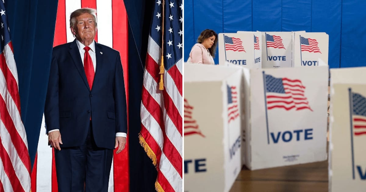 Social media rumor claims a pro-democracy group is hiring WWII veterans to guard midterm ballots from President Donald Trump (Getty Images)