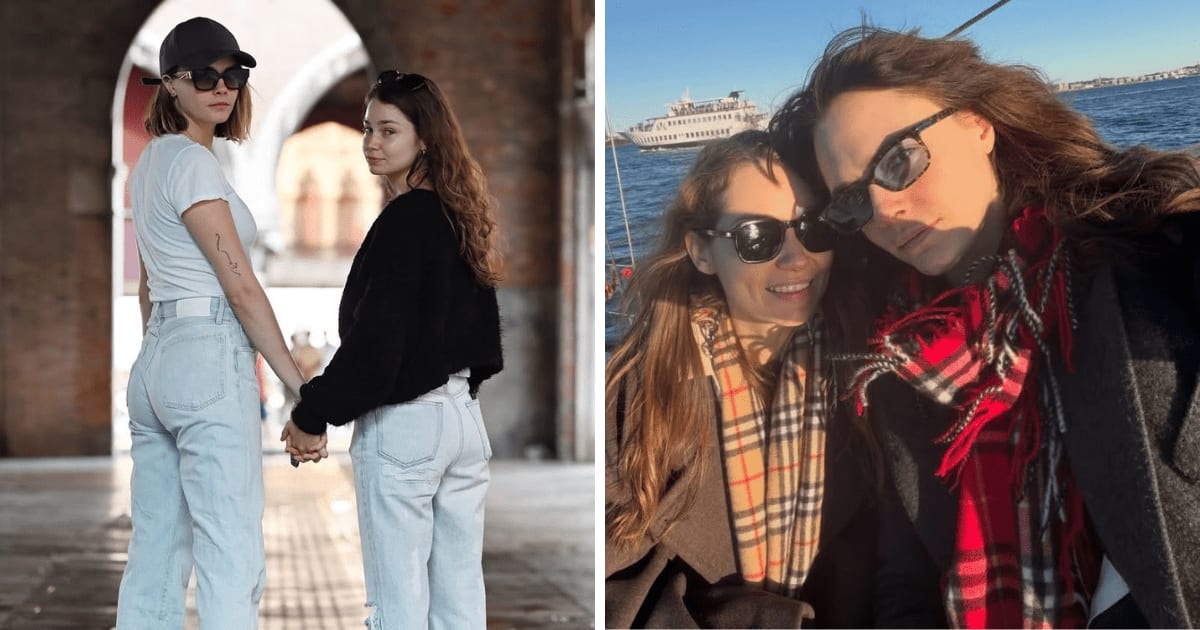 Cara Delevingne celebrated five years since reconnecting with girlfriend Minke, sharing romantic photographs and reflecting on their decades-long connection (Screengrab/@caradelevingne/Instagram)
