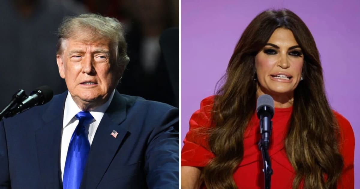 President Donald Trump said he knew little about allegations that US Ambassador to Greece Kimberly Guilfoyle sought $100,000 from a former Trump donor to pay her credit card bill, reportedly offering political favors in return (Getty Images)