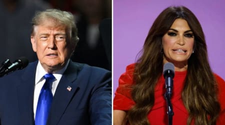 Trump says he knows 'little' about Kimberly Guilfoyle’s alleged $100K scandal