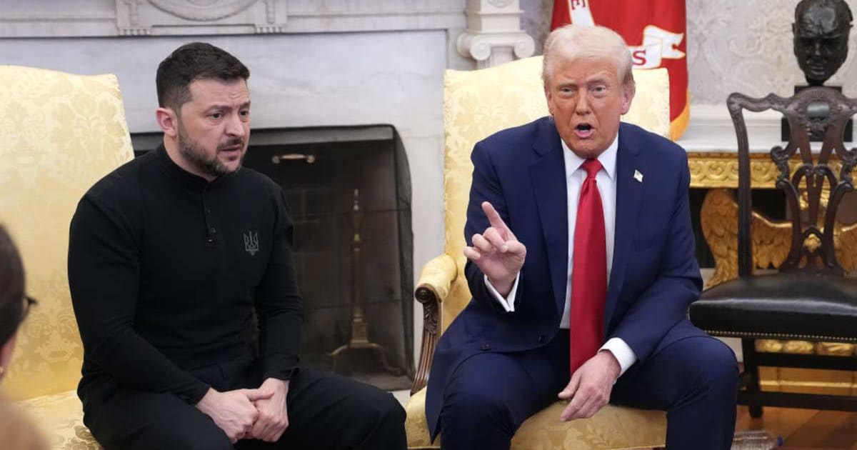President Donald Trump criticized Ukrainian President Volodymyr Zelenskyy, saying he had repeatedly missed chances to end the war (Getty Images)