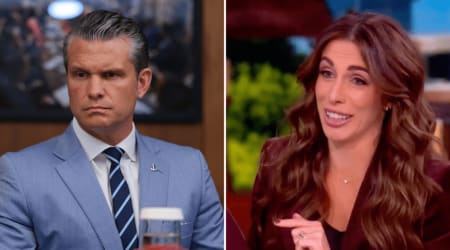 ‘The View’ mocks Pete Hegseth’s viral workout as Alyssa Farah Griffin says he’d fail Pilates