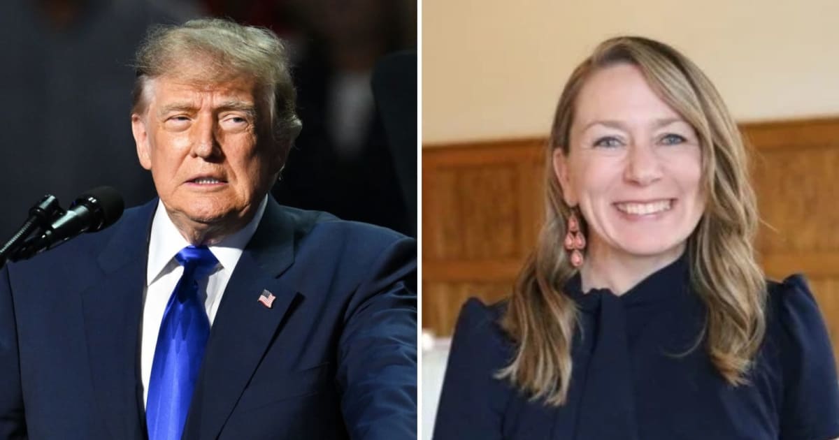 Announcing the appointment on Truth Social, President Donald Trump said Katie Bailey’s previous experience on Capitol Hill would help her bring the executive and legislative branches together to advance his administration’s agenda (Getty Images, @BaileyCa