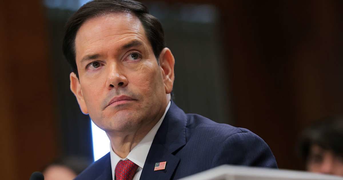 Marco Rubio's past position on Russian oil imports drew renewed attention amid criticism of Trump's diesel deal with Russia (Getty Images)