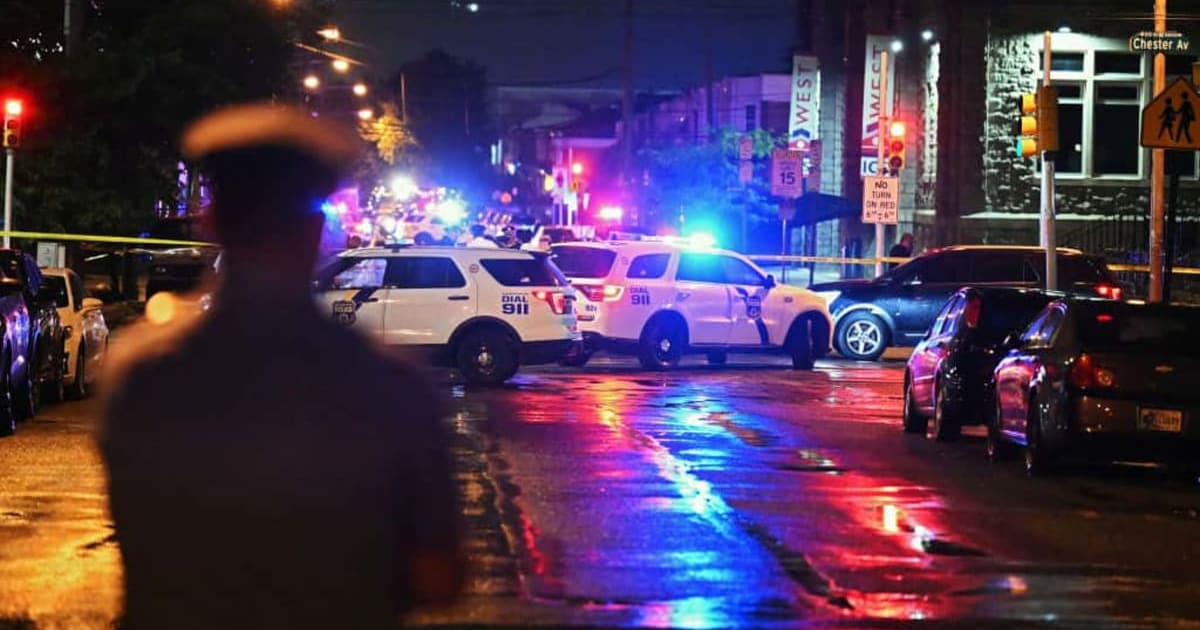 Police responded after witnesses reported seeing a man firing a gun before entering a house (Drew Hallowell/Getty Images)