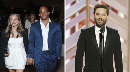 Tobey Maguire officiates ex Jennifer Meyer’s wedding to Geoffrey Ogunlesi just weeks after divorce
