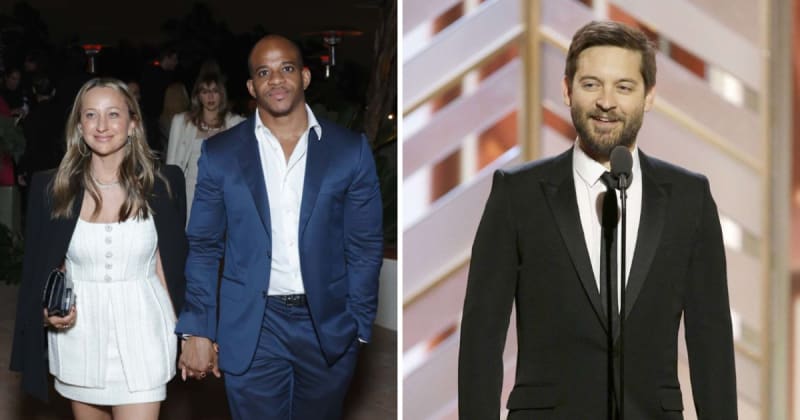 Tobey Maguire officiates ex Jennifer Meyer’s wedding to Geoffrey Ogunlesi just weeks after divorce