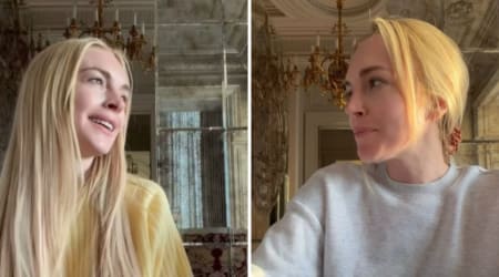 Lindsay Lohan reprises Annie and Hallie in ‘The Parent Trap’ twins’ 40th birthday video