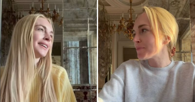 Lindsay Lohan reprises Annie and Hallie in ‘The Parent Trap’ twins’ 40th birthday video