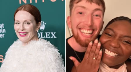 Julianne Moore’s musician son Caleb marries Kibriyaa Morgan after nine years together