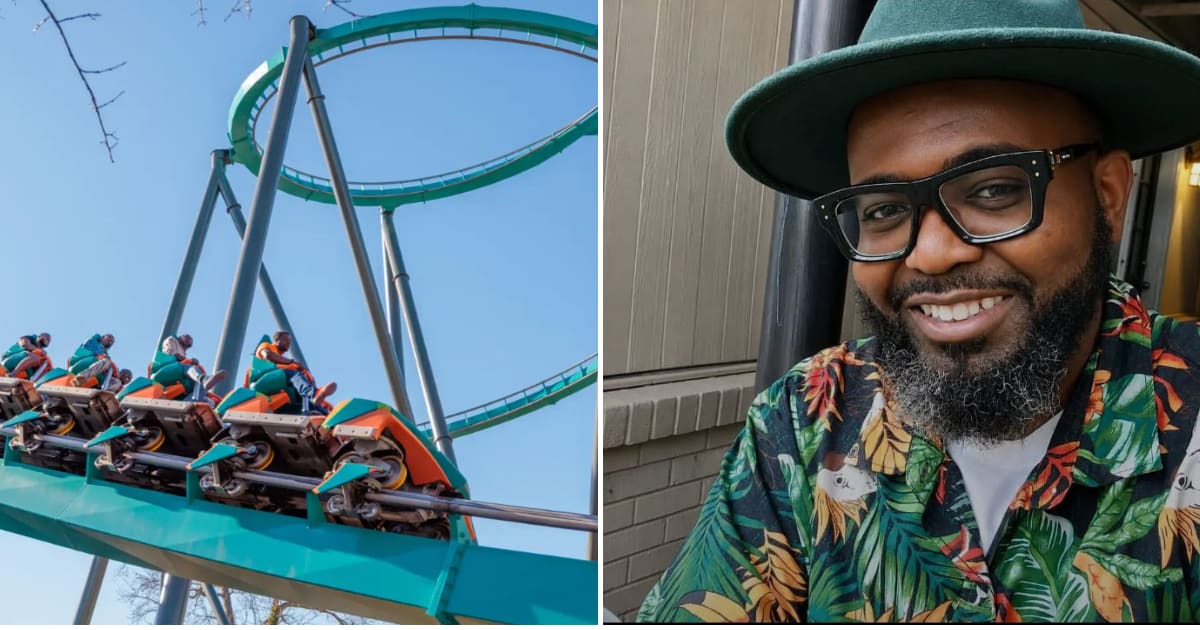 Hassan Jihad Ibn Kariem died after falling from Six Flags' Goliath coaster, triggering nine additional ride closures (Six Flags Over Georgia, Hassan Jihad Ibn Kariem/Facebook)