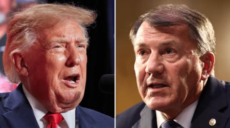 GOP senator removes Trump references from campaign website as poll numbers fall before midterms