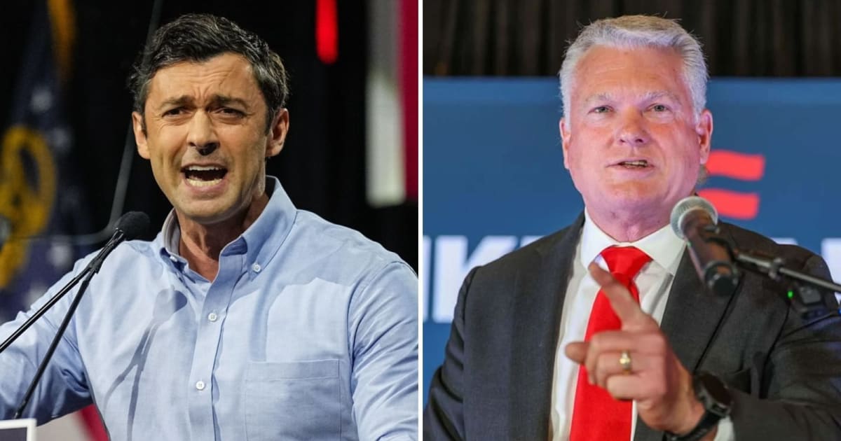 Jon Ossoff ruled out a 2028 presidential run, saying he is focused on winning re-election to the Senate and serving his full six-year term (Getty Images)