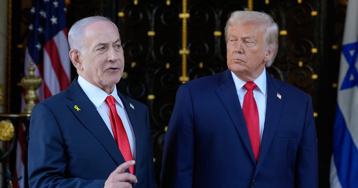 President Donald Trump said he may endorse a candidate in Israel’s upcoming national election, raising the possibility of his involvement in a closely contested race that could determine Prime Minister Benjamin Netanyahu’s political future (AP Photo/Alex 