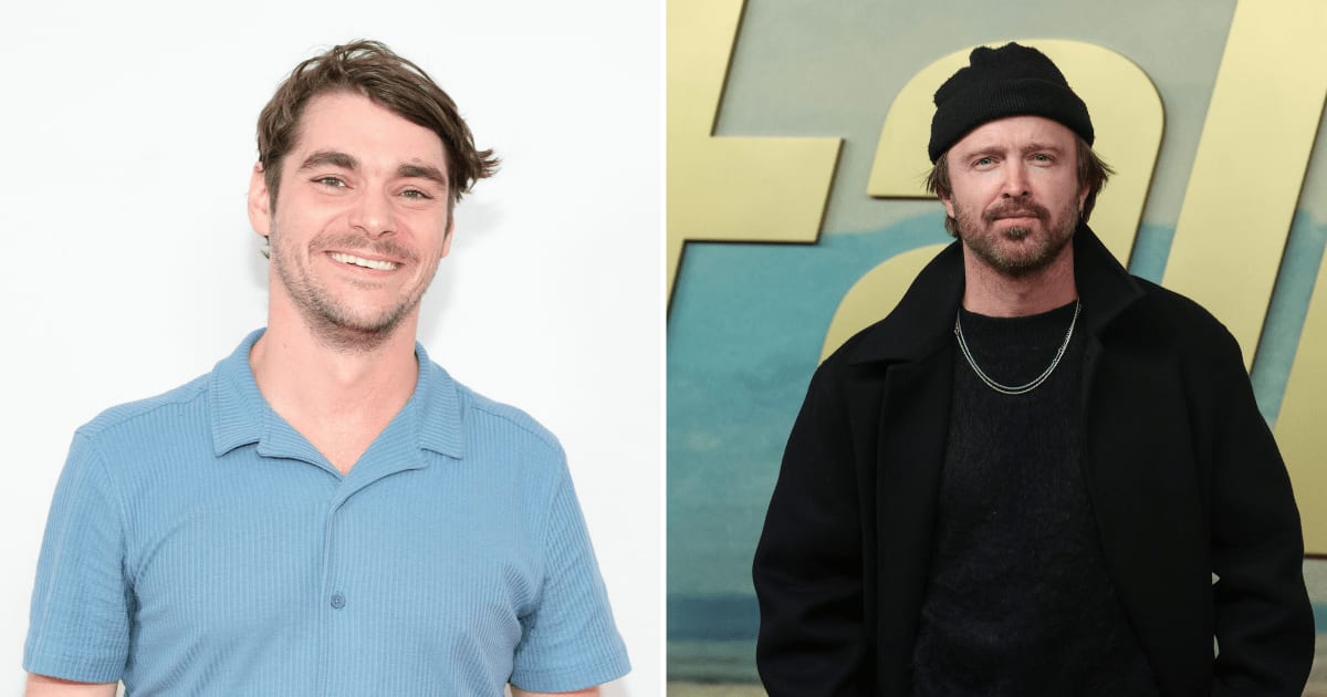 Aaron Paul paid tribute to RJ Mitte following his death (Getty Images)