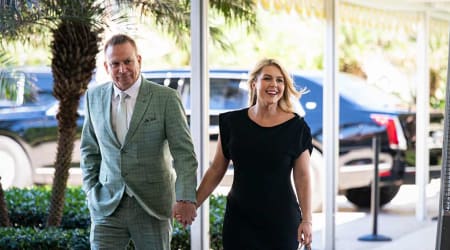 Karoline Leavitt addresses 32-year age gap with husband, tells women to ‘forget the haters’