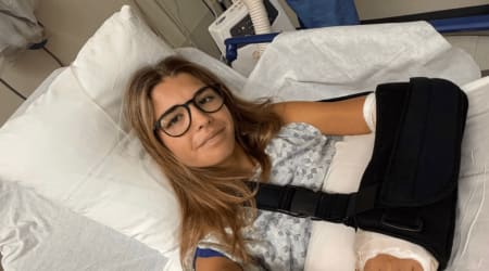 Kai Trump shares hospital bed photo after ‘unexpected’ wrist surgery threatens golf season
