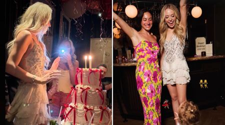 Tiffany Trump stuns in backless ivory minidress at lavish 33rd birthday celebration