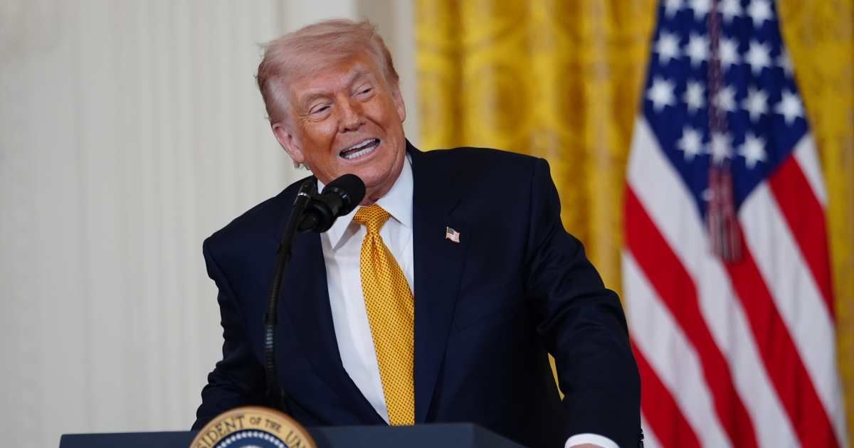 President Donald Trump called for the death penalty for anyone who killed a firefighter during a Thursday event in the White House Rose Garden (AP Photo/Julia Demaree Nikhinson)