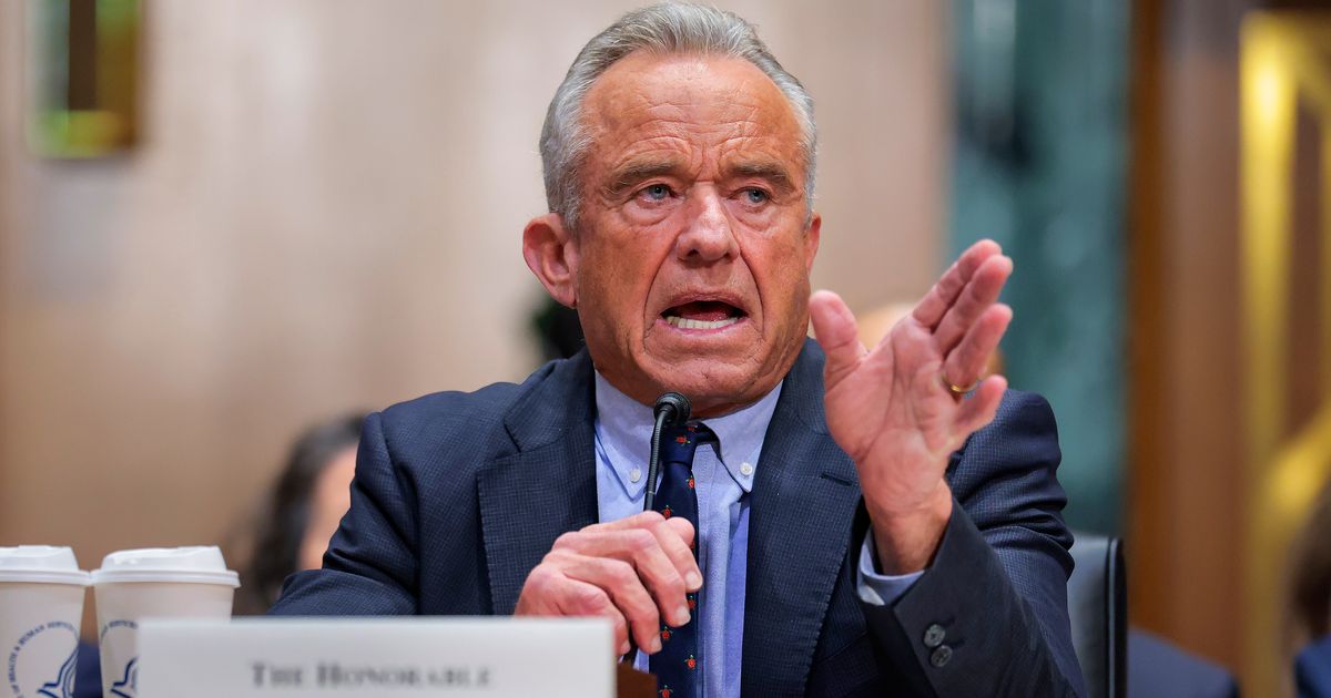 Health and Human Services Secretary Robert F Kennedy Jr faced questions about measles deaths in Pennsylvania (Getty Images)