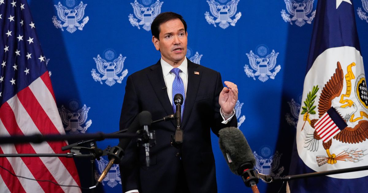 US Secretary of State Marco Rubio has defended President Donald Trump’s 'America First' foreign policy, calling it 'common sense' and challenging critics to explain why the United States should prioritize other countries over its own interests (AP Photo/Y