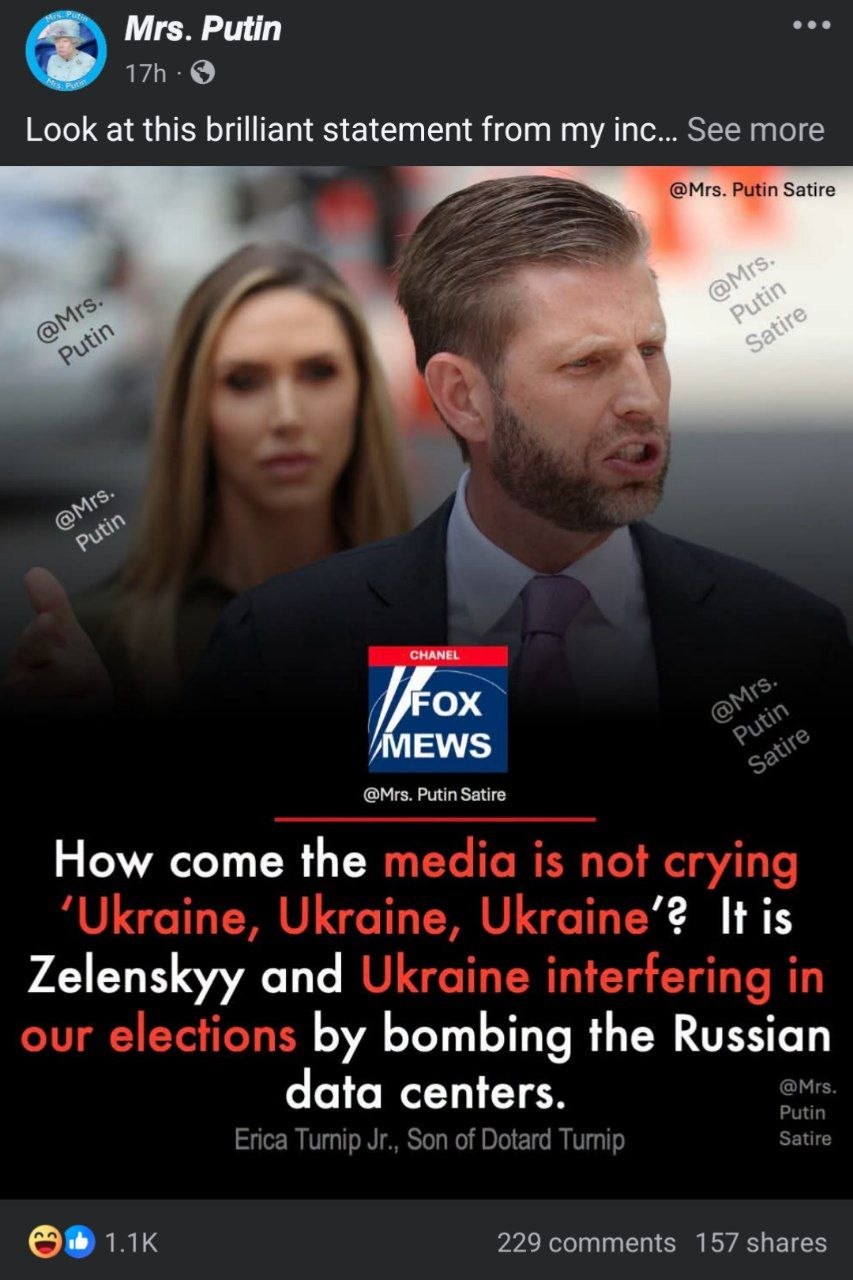 (Mrs. Putin/Facebook)